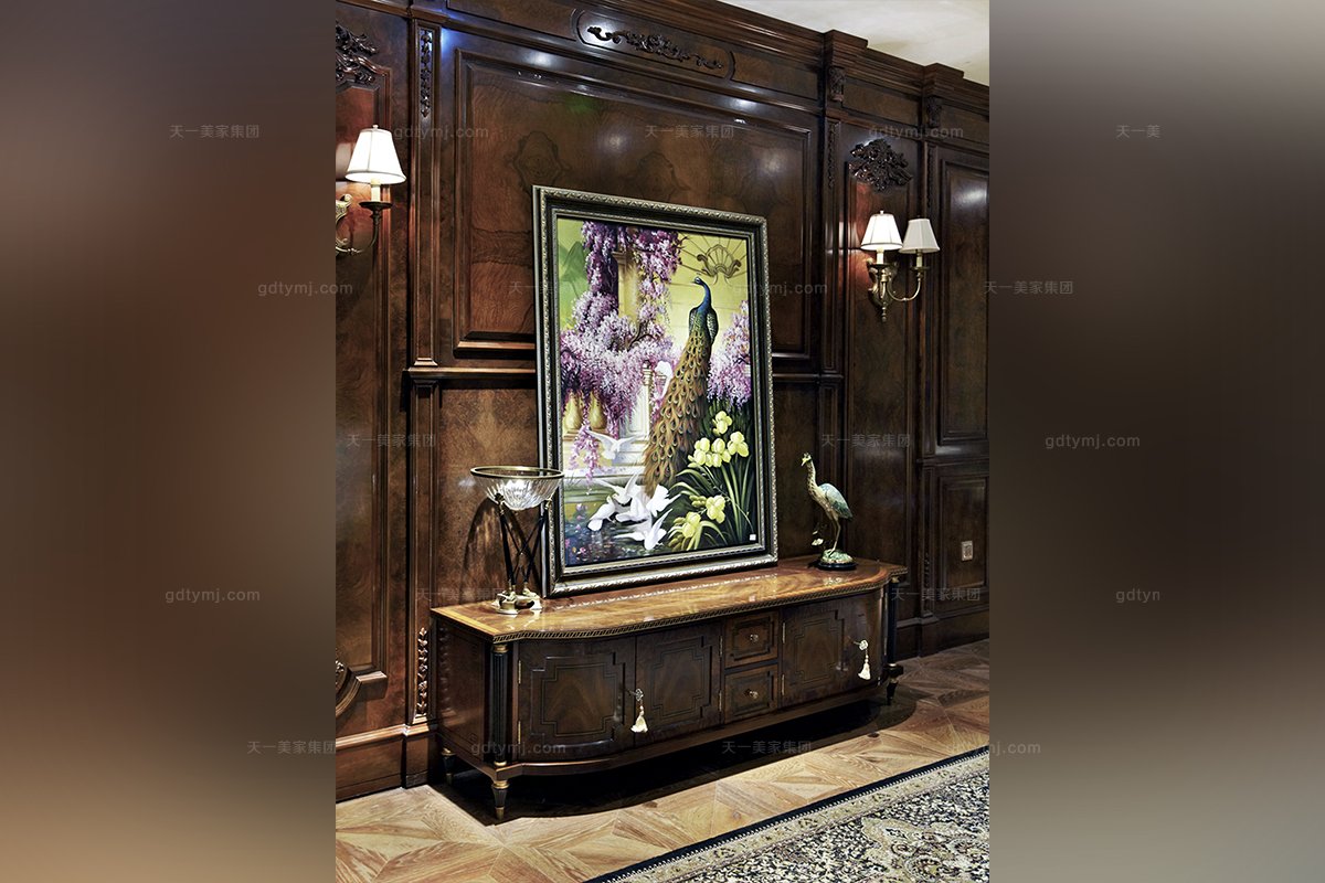 LUTUBE视频在线观看欧式家具实木雕花电视柜