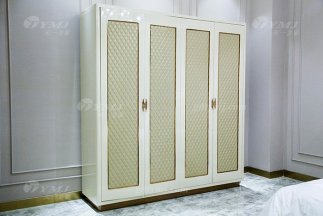 LUTUBE视频在线观看别墅家具品牌轻奢后现代风卧室四门衣柜