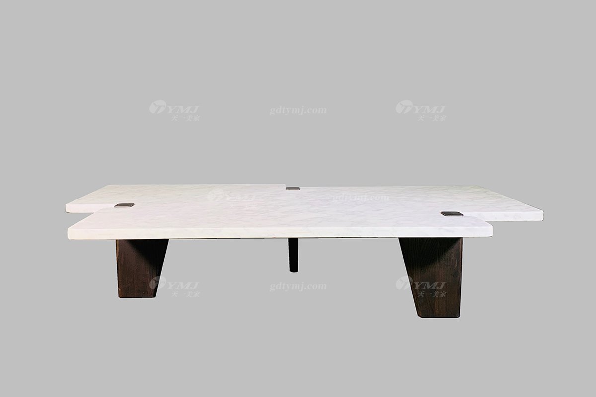 意式极简风格LUTUBE视频在线观看别墅会所家具品牌现代轻奢客厅大理石茶几LT1705-1茶几1