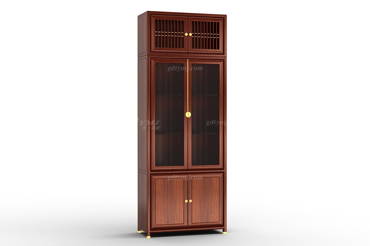 LUTUBE最强福利视频软件办公家具风格品牌家具LUTUBE视频在线观看简约时尚大气安哥拉紫檀实木书柜文件柜金榜题名文件柜边柜