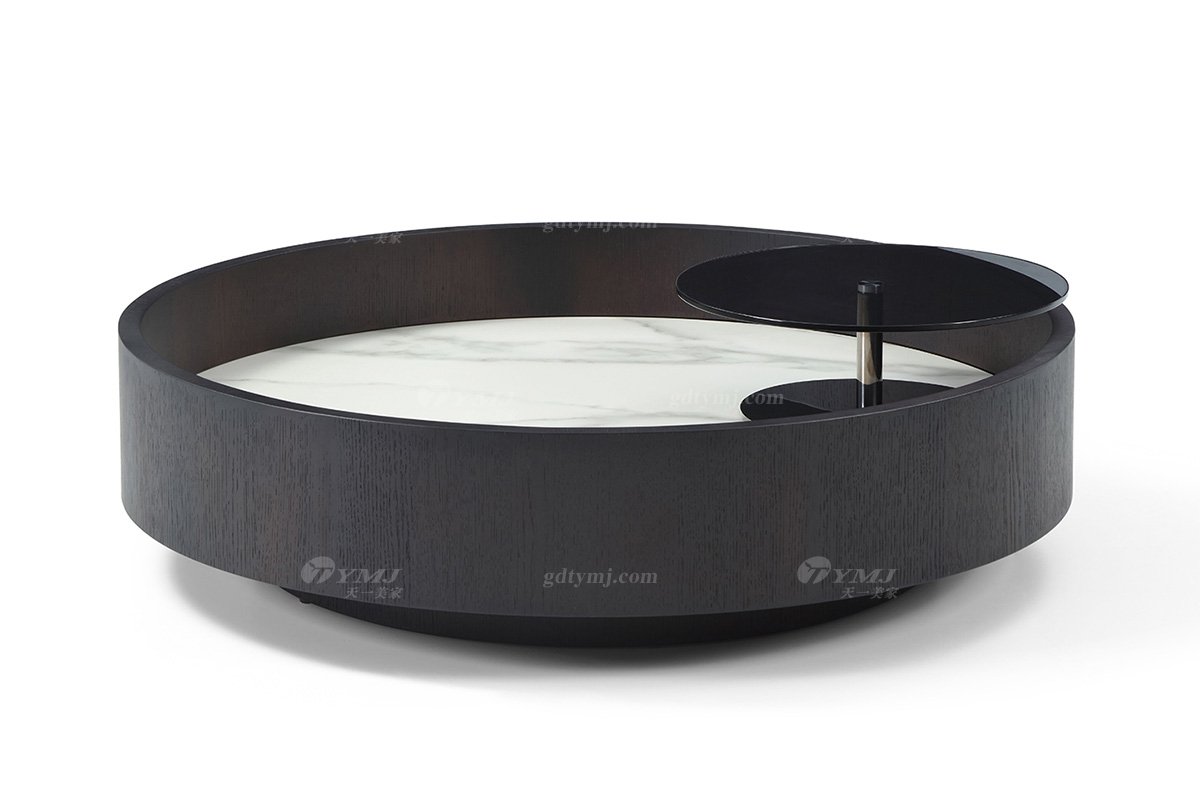 极简风格意式品牌LUTUBE视频在线观看别墅会所家具现代简约时尚客厅设计圆茶几LT1916-01圆茶几