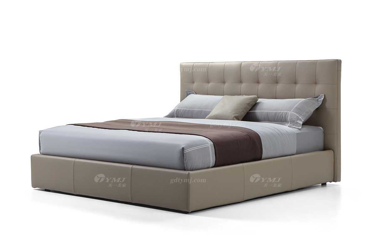 极简风格意式品牌LUTUBE视频在线观看别墅会所家具现代简约大气婚床BB1909-18大床