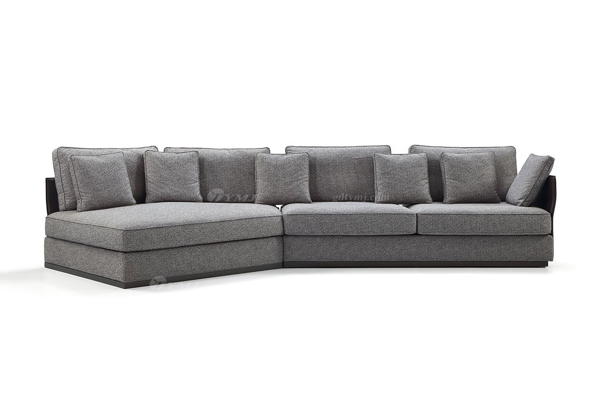 极简风格意式品牌LUTUBE视频在线观看别墅会所家具现代简约设计转角沙发