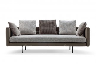 极简风格意式品牌LUTUBE视频在线观看别墅会所家具现代简约设计扶手沙发