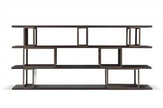 极简风格意式品牌LUTUBE视频在线观看别墅会所家具简约隔断柜书架