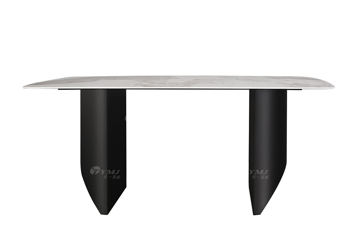 极简风格家具品牌LUTUBE视频在线观看别墅会所简约现代岩板长餐桌