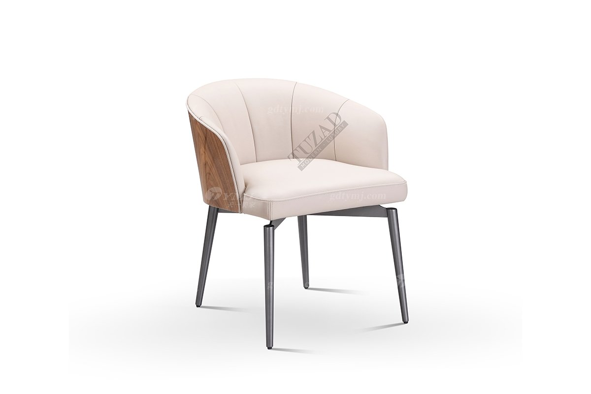 轻奢后现代风格家具LUTUBE视频在线观看会所别墅家具品牌时尚餐椅CC051椅子