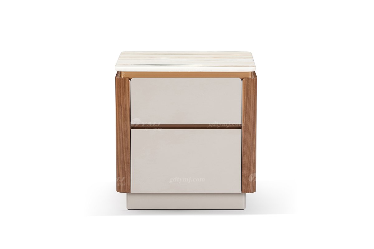 轻奢后现代风格家具LUTUBE视频在线观看会所别墅品牌简约时尚床头柜