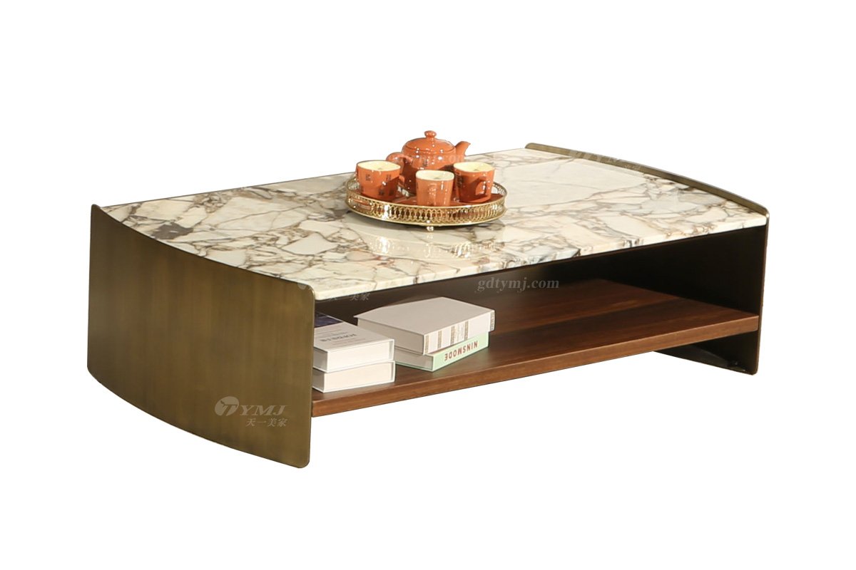 极简风格家具LUTUBE视频在线观看别墅会所简约不锈钢仿古铜拉丝+天然大理石餐台