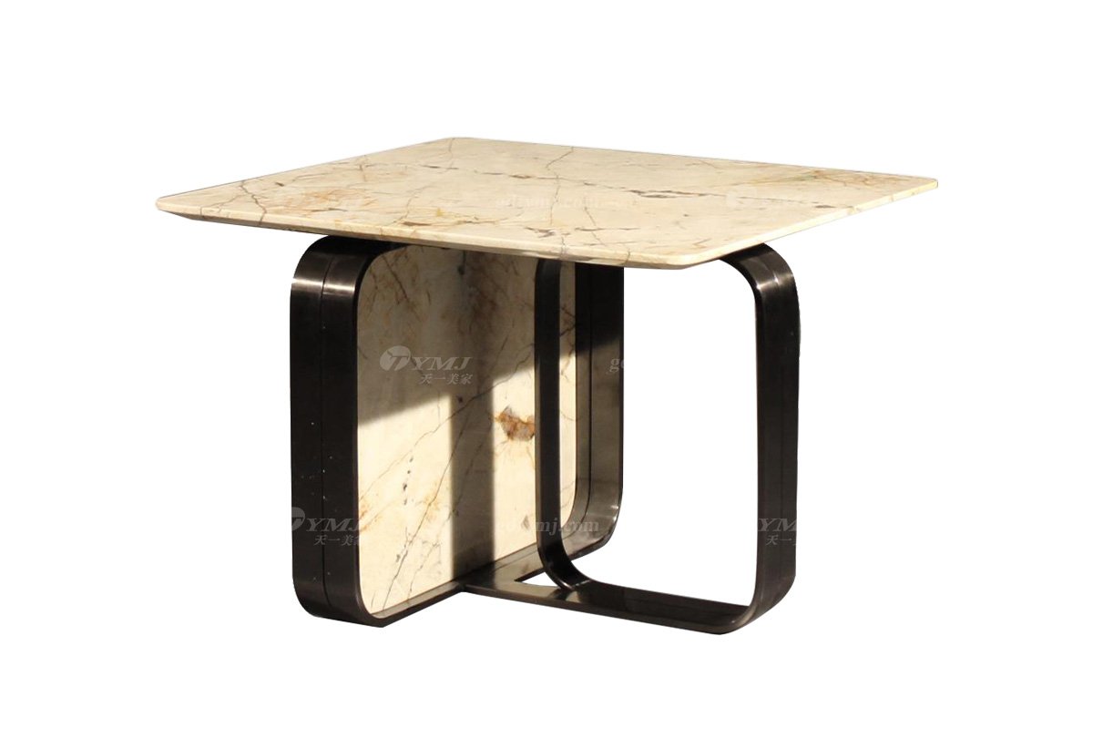 极简风格家具LUTUBE视频在线观看别墅会所简约大理石面角几