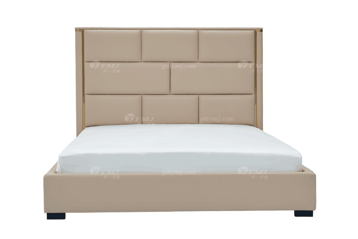 极简风格家具LUTUBE视频在线观看别墅会所大宅简约进口实木大床