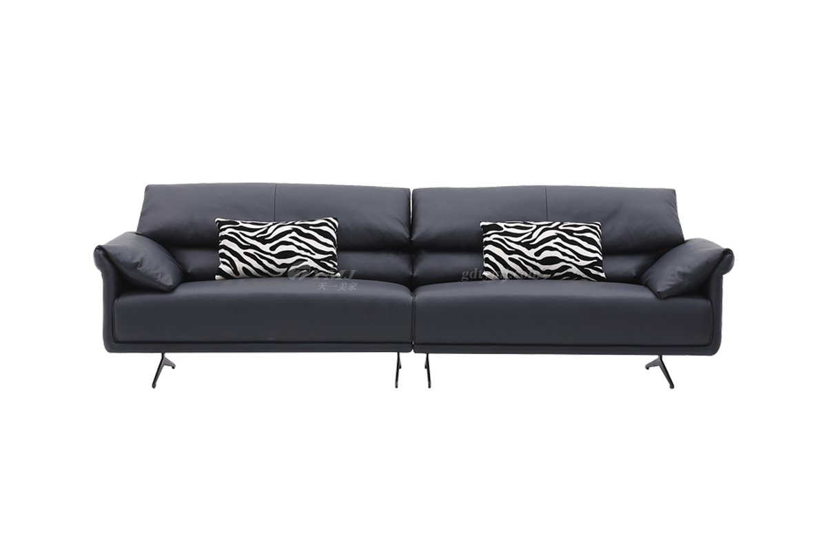 意式极简风格家具LUTUBE视频在线观看别墅会所大宅时尚简约实木真皮二位沙发