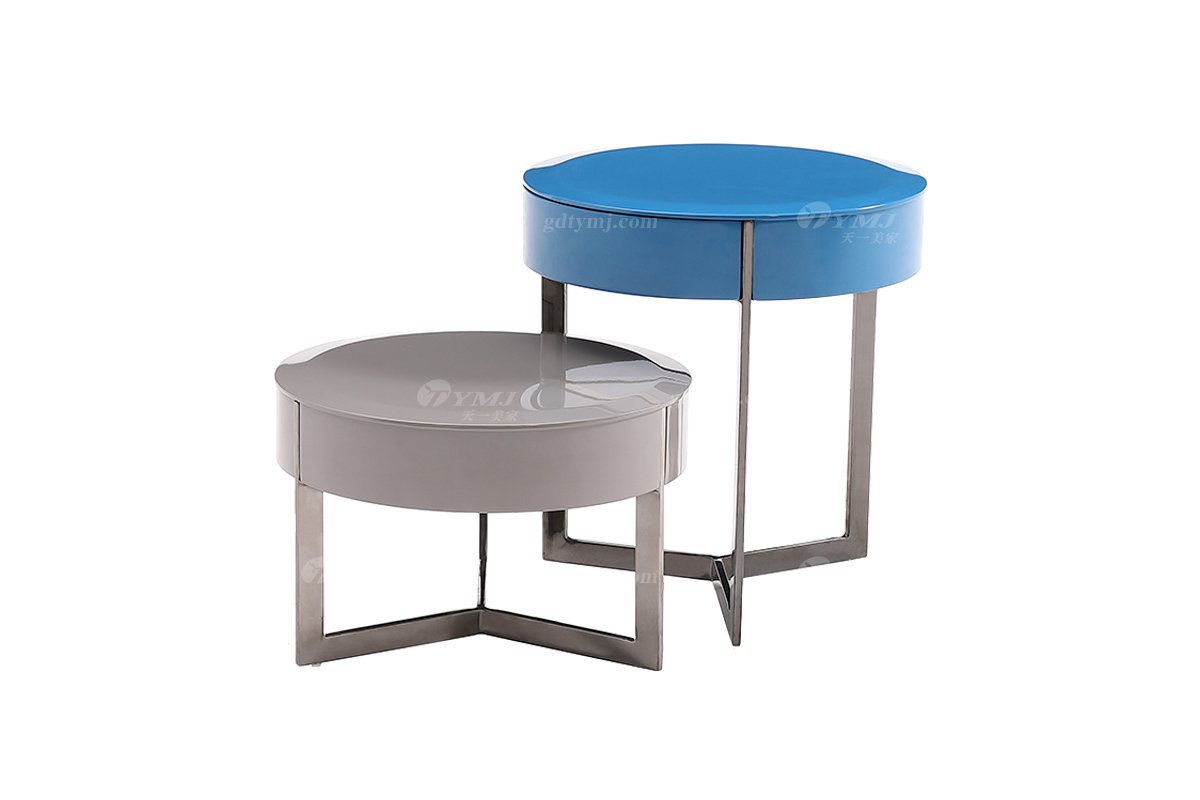 意式极简风格家具LUTUBE视频在线观看别墅会所大宅时尚简约实木亮光烤漆床头柜