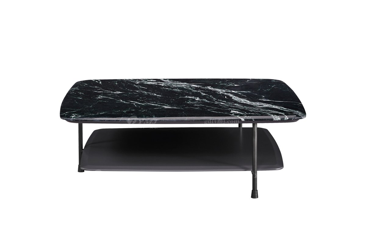 意式极简风格家具LUTUBE视频在线观看别墅会所大宅时尚简约绿大理石茶几