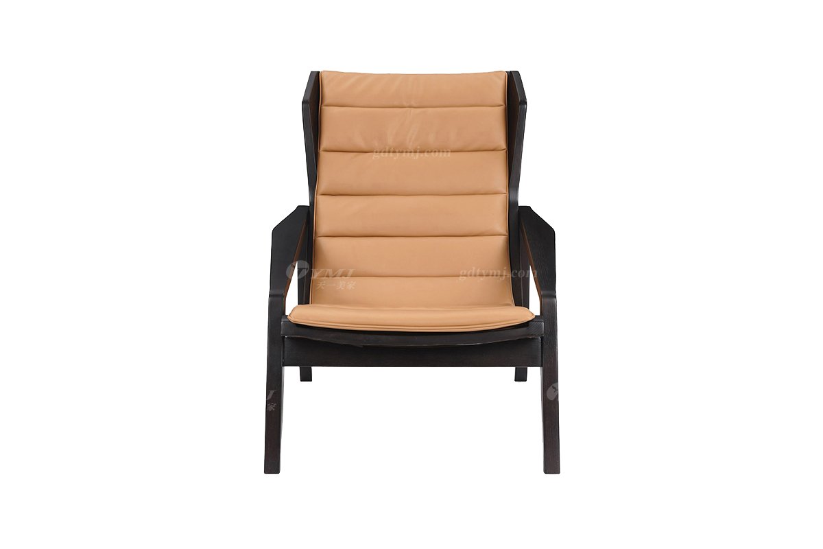 意式极简风格家具LUTUBE视频在线观看别墅会所大宅时尚创意舒适实木+超纤休闲椅