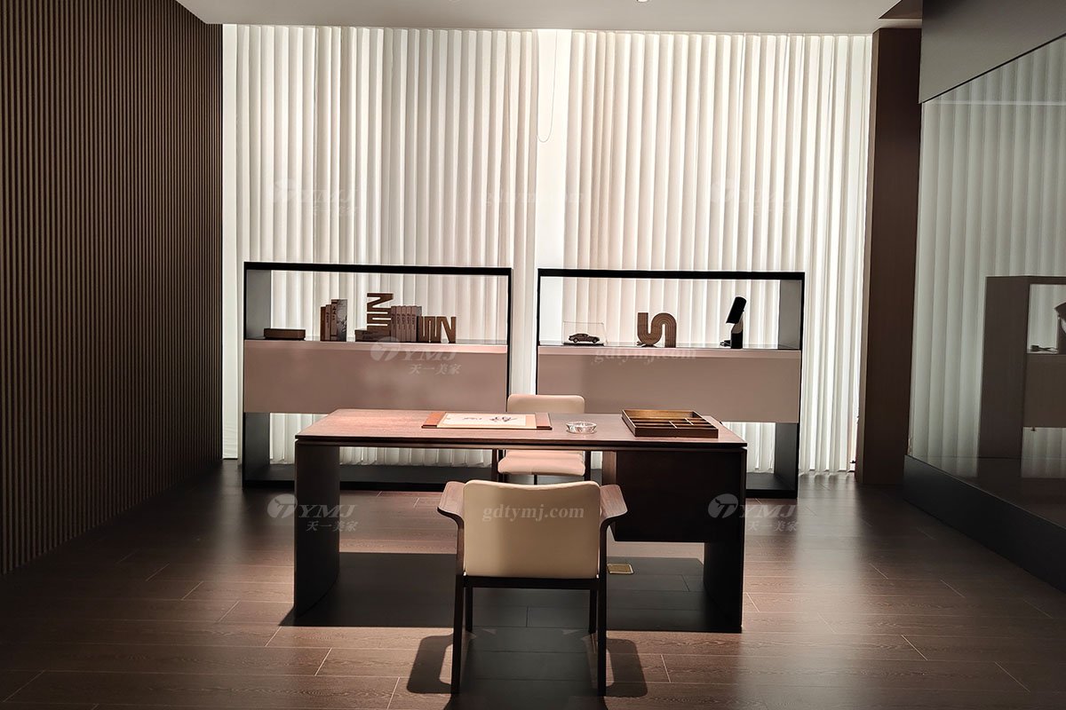 意式极简风格家具时尚创意莫兰迪灰亮光+枪黑金书架置物架BRG159书架场景