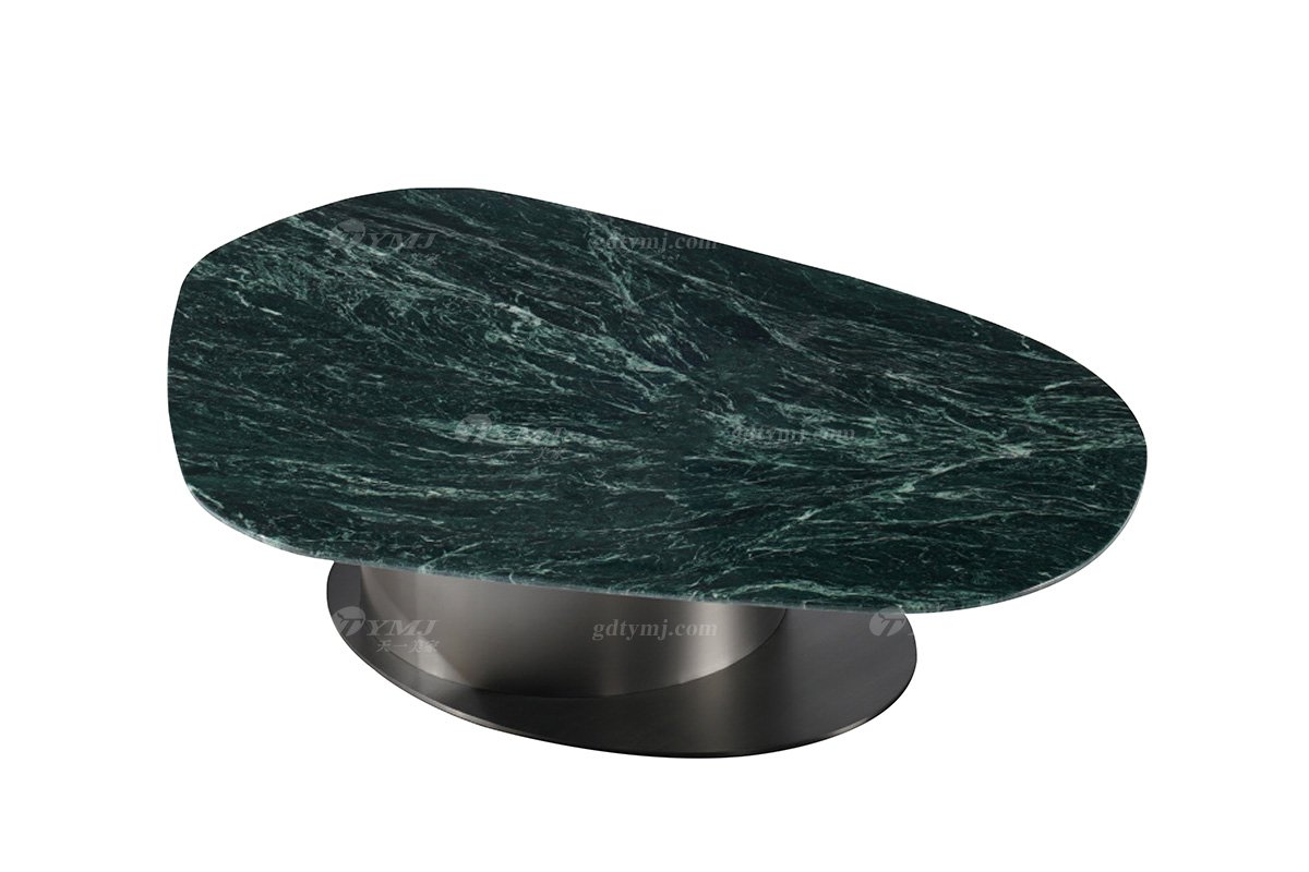 时尚LUTUBE视频在线观看意式极简家具别墅大宅家用精致天然大理石异形方几