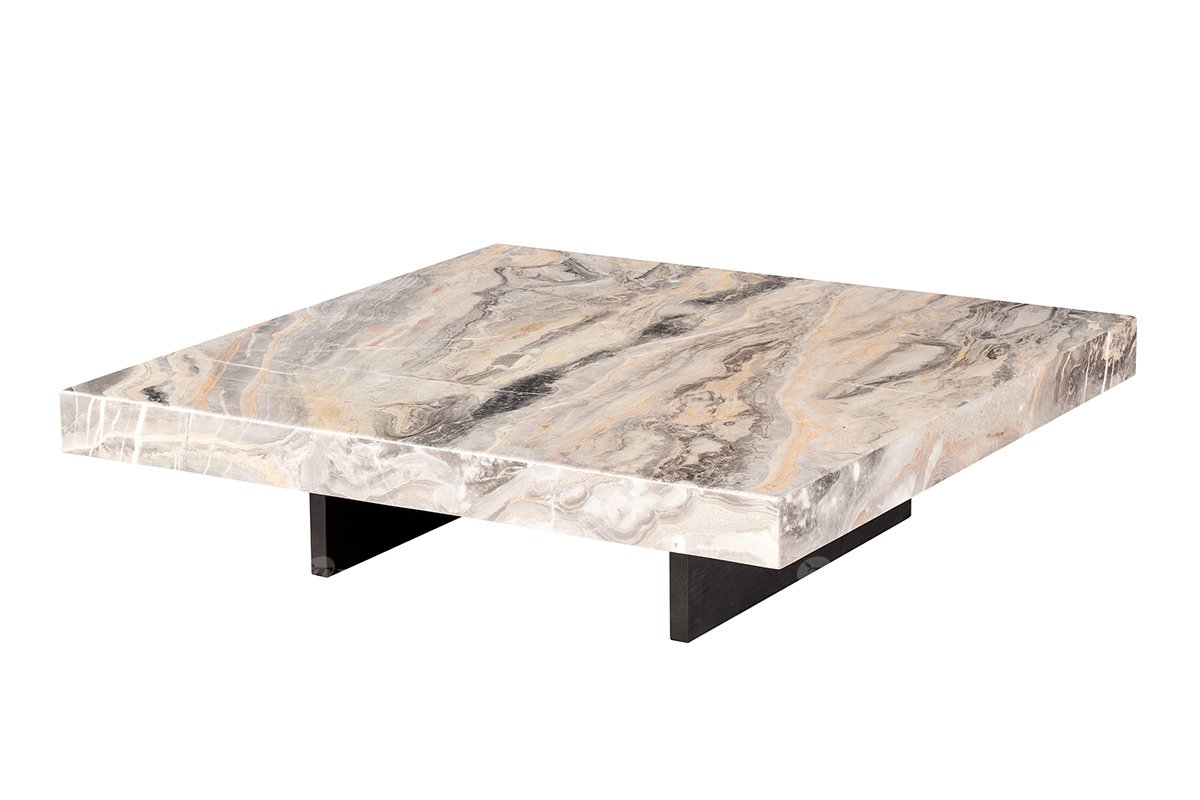 时尚LUTUBE视频在线观看意式极简家具别墅大宅家用天然大理石异形方几18010-1.0大方几