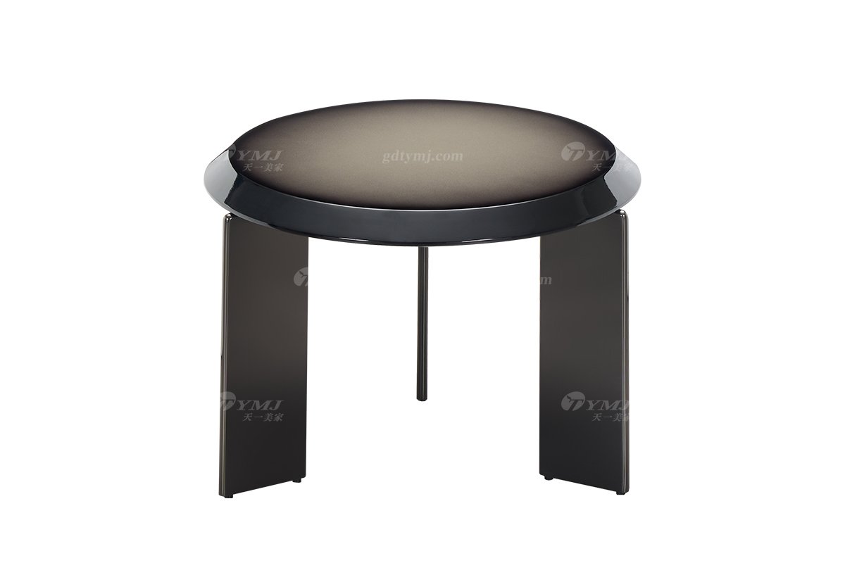 时尚LUTUBE视频在线观看意式极简家具别墅家用豪宅奢华莫兰迪灰渐变色角几