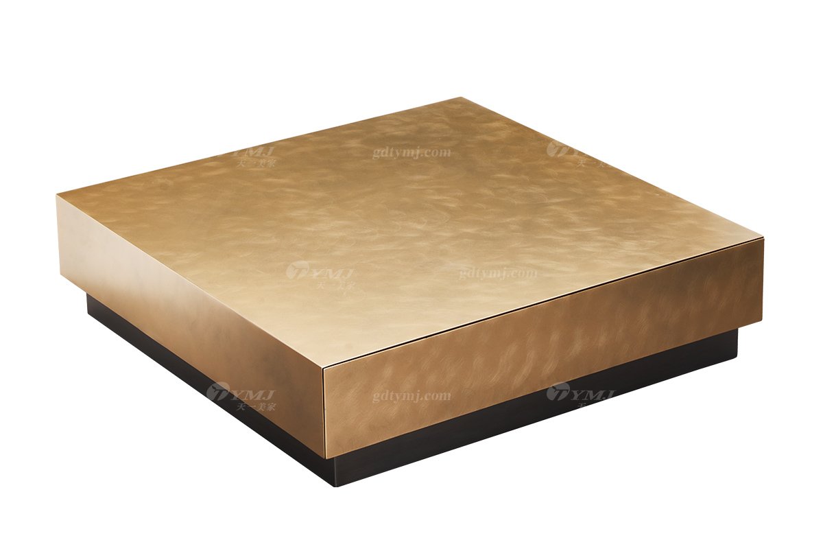 时尚LUTUBE视频在线观看意式极简家具别墅家用豪宅奢华青古铜色乱纹方几