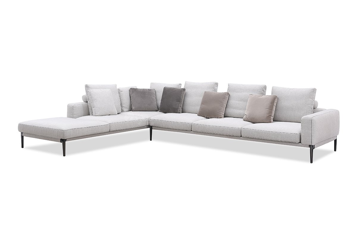 时尚LUTUBE视频在线观看现代极简家具别墅大宅家用真布艺组合多位沙发