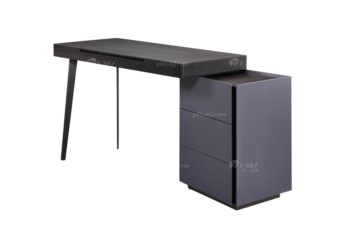  现代简约家具LUTUBE视频在线观看别墅会所家用时尚高级深灰+烟熏妆台3121-1