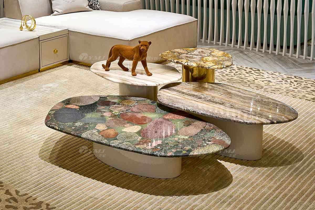 意式LUTUBE官方最新免费破解版LUTUBE视频在线观看别墅会所家用时尚高级大理石组合茶几FB119H4EA场景