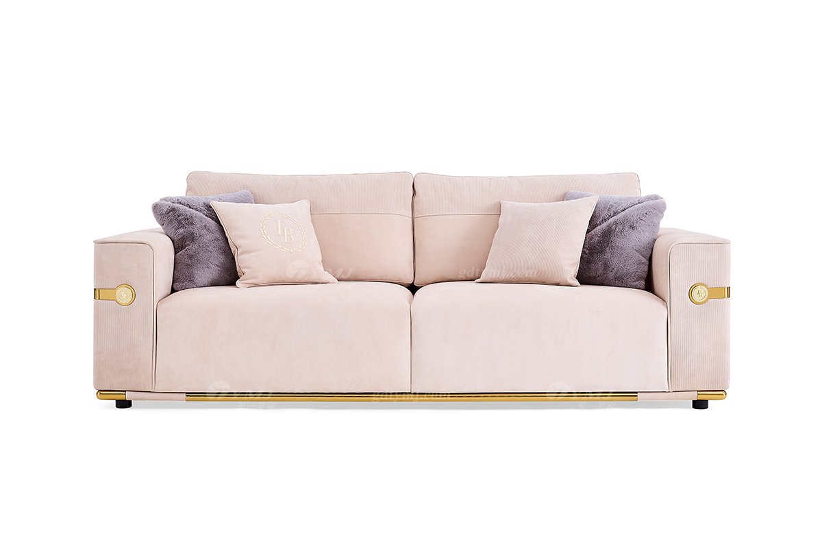 意式LUTUBE官方最新免费破解版LUTUBE视频在线观看别墅会所家用时尚舒适大气卡其色三位沙发