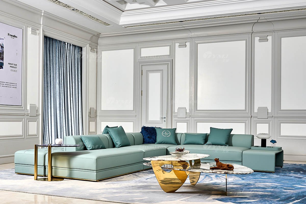 意式LUTUBE官方最新免费破解版LUTUBE视频在线观看别墅会所家用时尚舒适大气豪宅超大户型组合沙发FB130场景