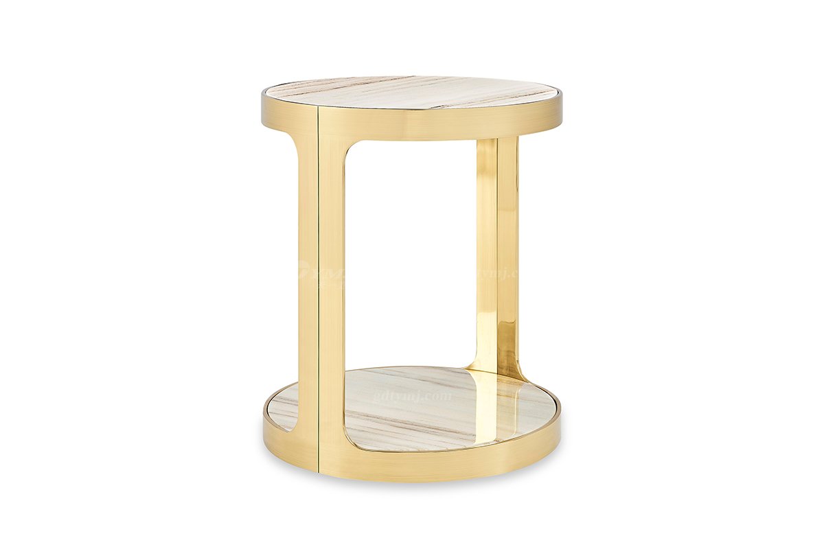 意式LUTUBE官方最新免费破解版LUTUBE视频在线观看别墅会所大宅家用天然大理石大圆几FB133H1RS