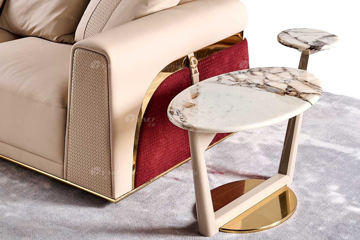 意式LUTUBE官方最新免费破解版LUTUBE视频在线观看别墅会所家用时尚天然大理石大边几FB131H2L场景