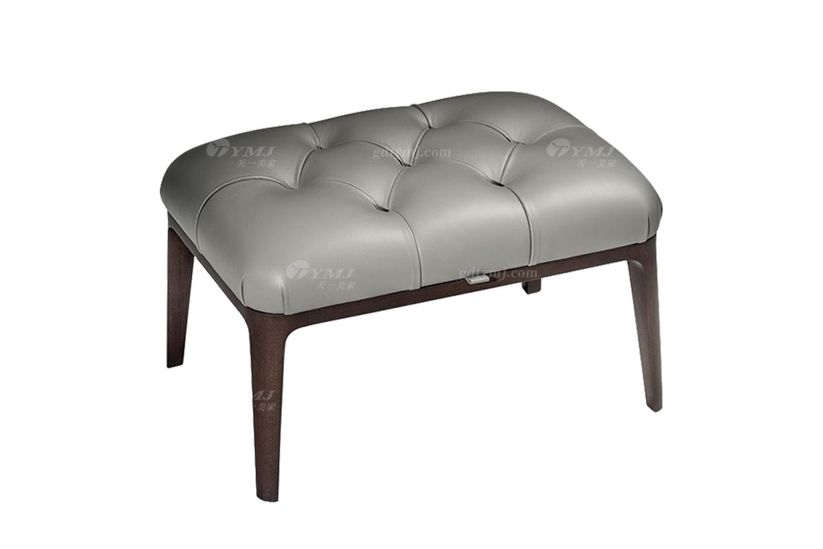 意式雅奢风格家具LUTUBE视频在线观看别墅会所家具真皮舒适休闲椅脚踏LC2206脚踏