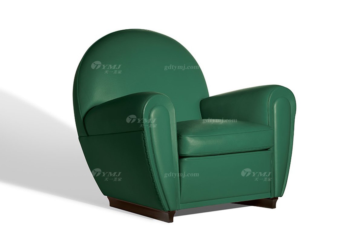 意式雅奢风格家具LUTUBE视频在线观看别墅会所家具时尚舒适真皮单位沙发休闲椅LC2310休闲椅1