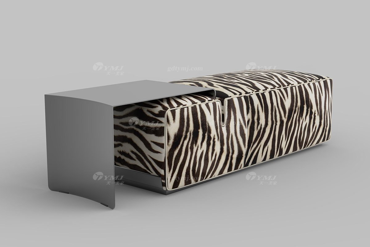 意式雅奢风格家具LUTUBE视频在线观看别墅会所家具简约舒适休闲布艺长墩