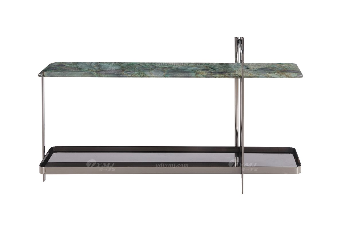  意式雅奢风格家具LUTUBE视频在线观看别墅会所家具时尚豪宅大理石茶几LT2205茶几3