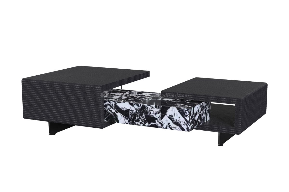  意式雅奢风格家具LUTUBE视频在线观看别墅会所家具简约实木+大理石茶几