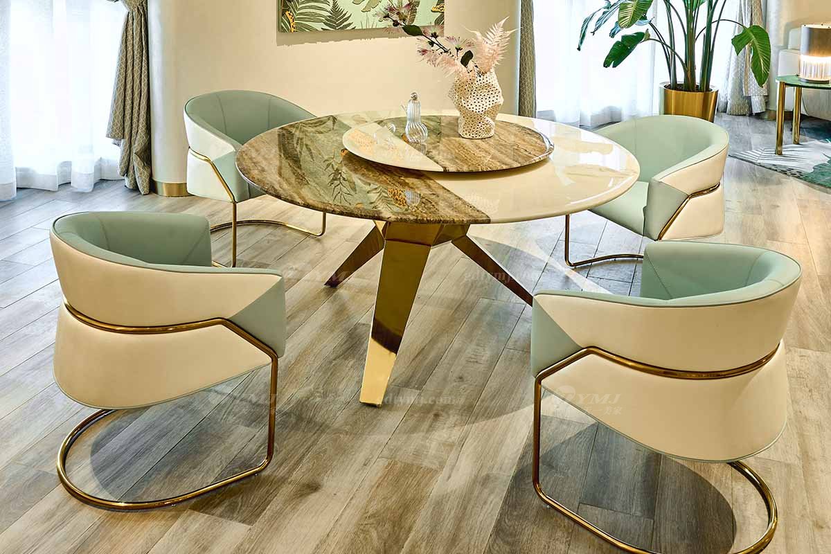 意式LUTUBE官方最新免费破解版LUTUBE视频在线观看别墅会所大宅家用时尚奢华钛金餐椅餐椅2