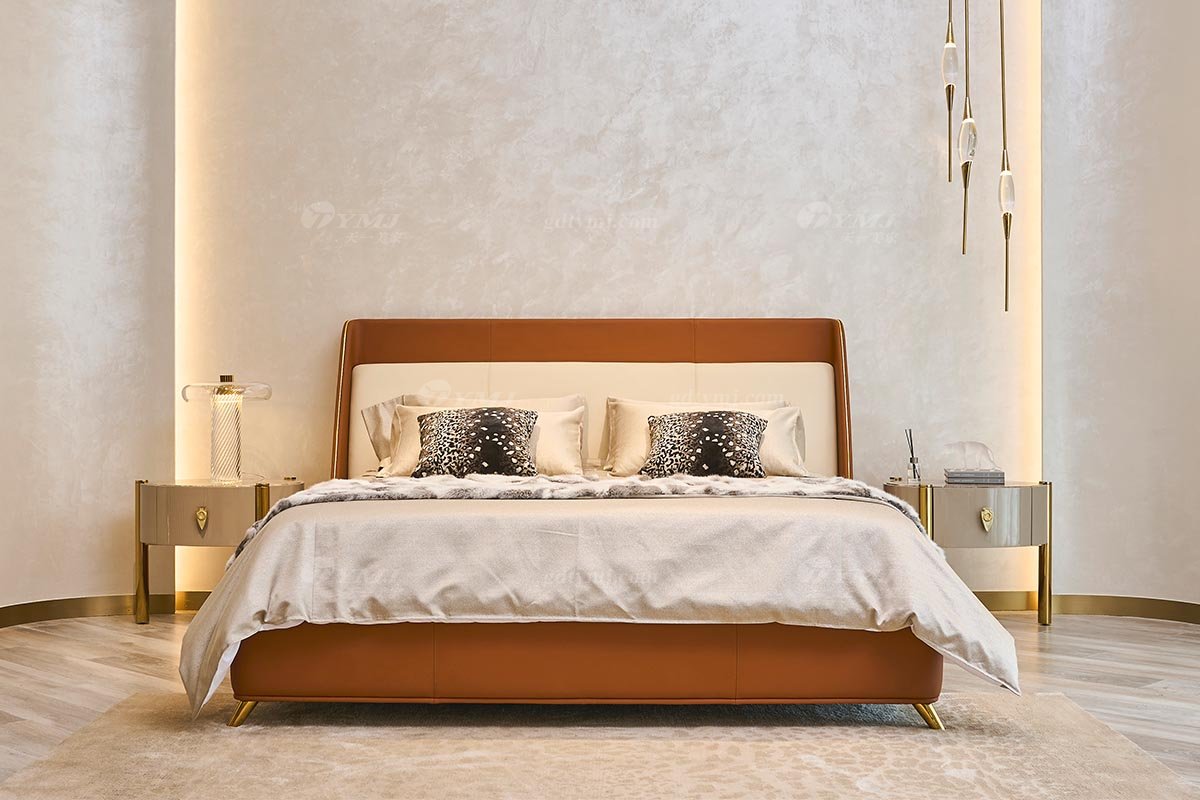 意式LUTUBE官方最新免费破解版LUTUBE视频在线观看别墅会所豪宅家用时尚奢华大理石+钛金属床头柜118B22床头柜3