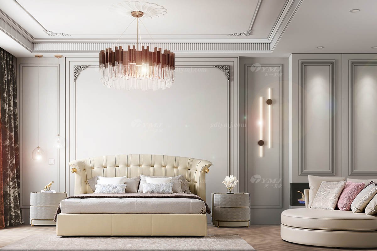 意式LUTUBE官方最新免费破解版LUTUBE视频在线观看别墅会所豪宅家用时尚奢华米色真皮大床123B21M床2