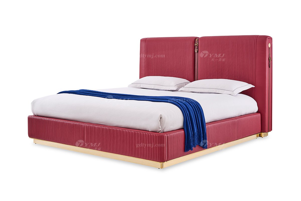 意式LUTUBE官方最新免费破解版LUTUBE视频在线观看别墅会所豪宅家用时尚奢华红色真皮大床135B21M床1