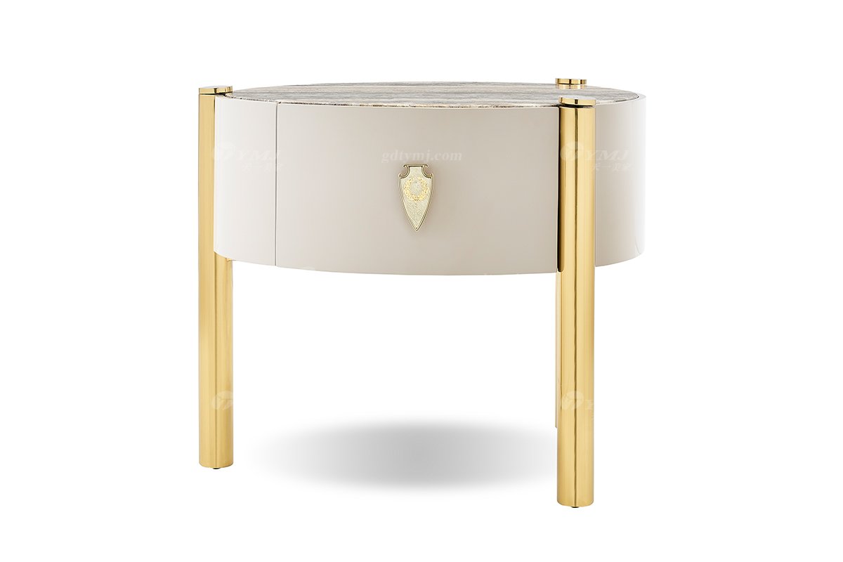 意式LUTUBE官方最新免费破解版LUTUBE视频在线观看别墅会所豪宅家用时尚奢华大理石+钛金属床头柜