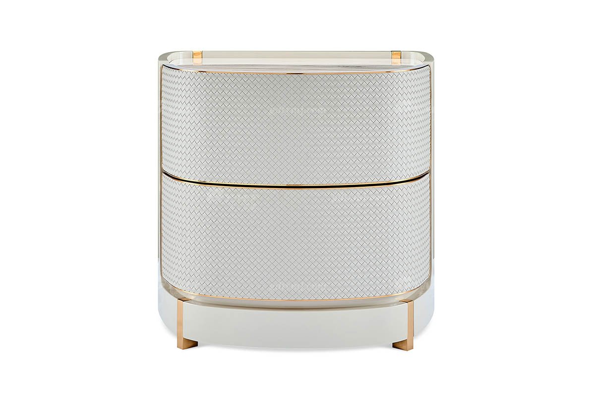 意式LUTUBE官方最新免费破解版LUTUBE视频在线观看别墅会所豪宅家用时尚奢华天然大理石浅灰色床头柜