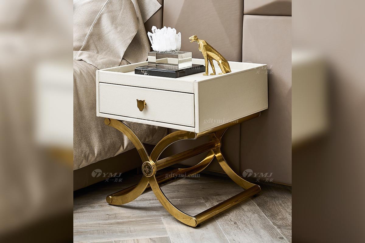 意式LUTUBE官方最新免费破解版LUTUBE视频在线观看别墅会所豪宅家用时尚奢华钛金床头柜135B22床头柜2